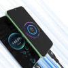 Dudao 3 in 1 60W MicroUSB USB-C Lightning Cable 1.2m - Black - (L3E)