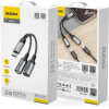 Dudao 2in1 USB-C Adapter - Gray - (L13C+)
