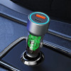 Dudao 30W USB-A / USB-C Car Charger - Gray - (R4T)