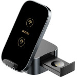 Dudao A11Pro+ 15W 3in1 Inductive Charger for Phone/Smartwatch/Headphones - Black
