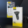Dudao 78W Car Charger USB-C PD / 2xUSB-A QC - Black - (R78)