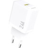 Dudao A23 2.4A USB-A Charger - White - (A23-white)