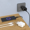 Dudao A23 2.4A USB-A Charger - White - (A23-white)