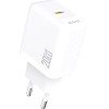 Dudao A26 PD20W GaN USB-C Charger - White - (A26-white)