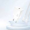 Dudao A26 PD20W GaN USB-C Charger - White - (A26-white)