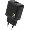 Dudao A23 2.4A USB-A Charger - Black - (A23-black)