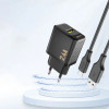 Dudao A23 2.4A USB-A Charger - Black - (A23-black)