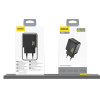 Dudao A26T GaN 25W USB-A, USB-C Charger - Black - (A26T-black)