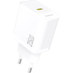 Dudao A27 25W GaN USB-C Wall Charger - White - (A27-white)