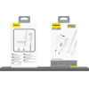 Dudao A26T GaN 25W USB-A, USB-C Charger - White - (A26T-white)