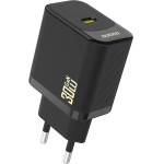 Dudao A27P 30W PD GaN USB-C Wall Charger - Black - (A27P-black)