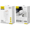 Dudao A5HEU network charger 3x USB-A 1x USB-C PD20W - white - (A5HEU_upgrade)