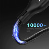 Dudao Apple Watch PD 100W 3in1 Charger Cable: USB-C Lightning 1.2m - Black - (A12Max+)