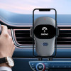 Dudao Automatic Car Holder with Built-in Qi 15W Wireless Charger Gray (F20xs) - (F20xs-gray)
