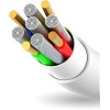 Dudao cable USB / Lightning 3A 1m white (L1L white) - (Dudao Cable L1L (Lightning))