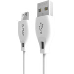 Dudao cable micro USB cable 2.4A 2m white (L4M 2m white) - (Dudao Cable L4M (Micro) 2M)