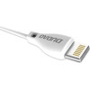 Dudao cable USB / Lightning cable 2.4A 1m white (L4L 1m white) - (6970379610954)