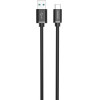 Dudao cable USB cable - USB Type C Super Fast Charge 1 m black - (L5G-Black)