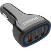 Dudao car charger quick charge Quick Charge 3.0 QC3.0 2.4A 18W 3x USB white (R7S white) - (Dudao Car Charger R7S White)