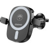 Dudao Car Phone Holder with 15W Inductive Charger for Air Vent/Cockpit - Black - (FW11)