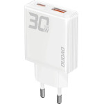 Dudao GaN 30W USB-A / USB-C Wall Charger - White - (A30EU)