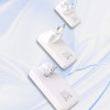 Dudao GaN A65Q 65W USB-A / USB-C PD Ultra-Thin Wall Charger - White - (A65Q white)