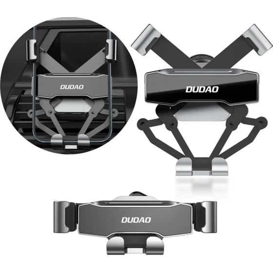 Dudao Gravity Car Smartphone Holder Black (F11Pro) - (F11Pro-black)