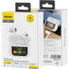 Dudao in-ear TWS wireless Bluetooth 5.3 headphones with LED display - white - (U19)