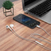 Dudao in-ear headphones with USB Type-C connector white - (X14PROT)