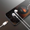 Dudao In-Ear Wired USB-C Headphones 1.2m - White - (X3C)