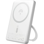 Dudao K28S 20W PD 5000mAh Powerbank with MagSafe and Stand - Silver - (K28S Silver)