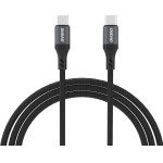 Dudao L3CC USB-C - USB-C 60W 1.2m Braided Cable - Black - (L3CC 1,2m)