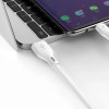 Dudao L2L USB-A / Lightning 3A Cable 2m - White - (Dudao Cable L2L 2M (Lightning))