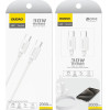 Dudao L4C USB-C / USB-C 30W 2m Cable - White - (L4C 2m)