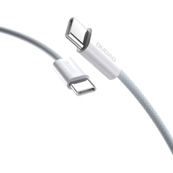Dudao L6C USB-C - USB-C PD cable 30W 1m - light blue - (Dudao cable 1m PD 60W braided C To C)