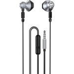 Dudao Metal Wired Earbuds 3.5mm Mini Jack Gray (X2C-Gray) - (X2C-Grey)
