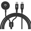 Dudao PD60W 2-in-1 Charger for Apple Watch / USB-C - Black - (A12MaxC)