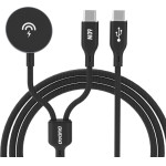 Dudao PD60W 2-in-1 Charger for Apple Watch / USB-C - Black - (A12MaxC)