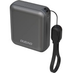 Dudao Powerbank K22+ 10000mAh 22.5W USB-C with pendant/cable - gray - (K22+ grey)