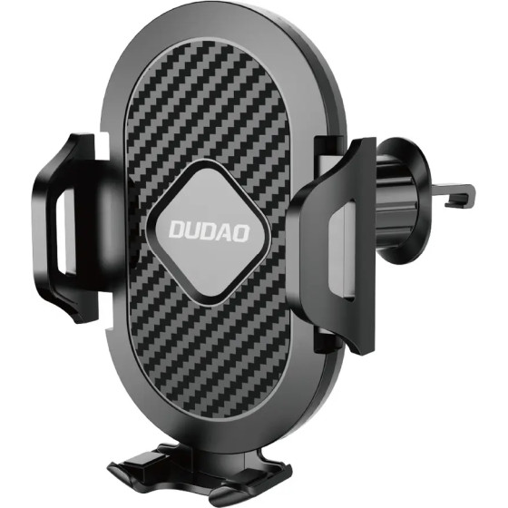 Dudao smartphone holder for air vent, clamp - black - (F2+)