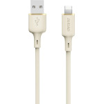 Dudao USB-A - Lightning 5A cable 1m - beige - (L7SL)