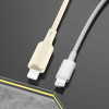 Dudao USB-A - Lightning 5A cable 1m - beige - (L7SL)