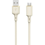 Dudao USB-A - micro USB cable 5A 1m - beige - (L7SM)