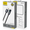 Dudao USB-A - USB-C 66W Cable with LED Display 1m - Black - (L7T)