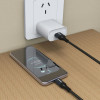 Dudao USB-A - USB-C 5A Cable 1.2m Braided - Black - (L3ST)