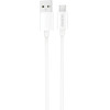 Dudao USB-A / micro USB cable 2A 1m - white - (L4SM)