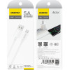 Dudao USB-A / micro USB cable 2A 1m - white - (L4SM)