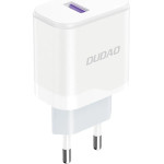Dudao USB-A 18W network charger - white - (A20EU)