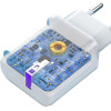 Dudao USB-A 18W network charger - white - (A20EU)