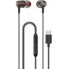 Dudao X1PROT In-Ear Wired USB-C Headphones 1.2m - Black - (X1PROT black)